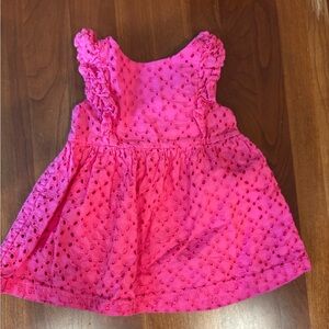 Ralph Lauren Pink Eyelet Dress